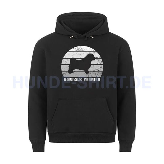 Premium Hoodie "Norfolk Terrier" Schwarz – hunde-shirt.de