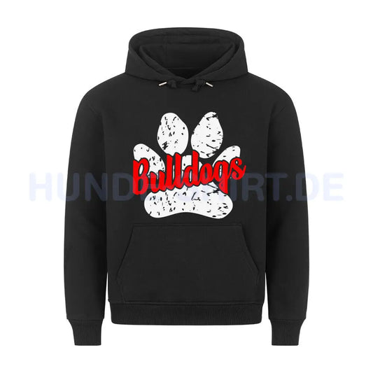 Premium Hoodie "OEB - Bulldogs" Schwarz – hunde-shirt.de