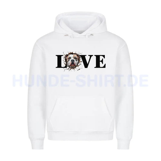 Premium Hoodie "OEB Love" Weiß – hunde-shirt.de