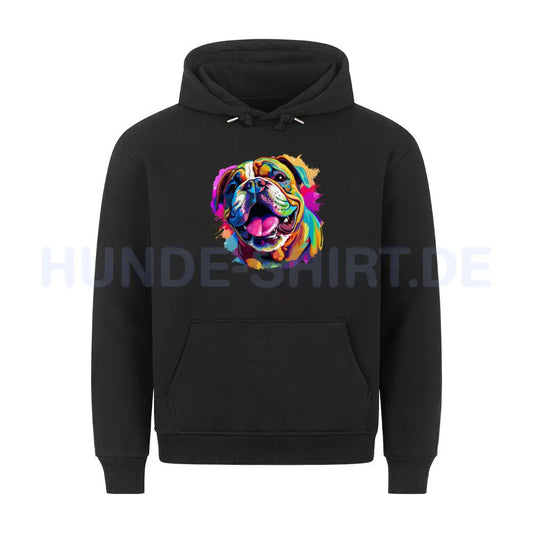 Premium Hoodie "OEB - Paint" Schwarz – hunde-shirt.de