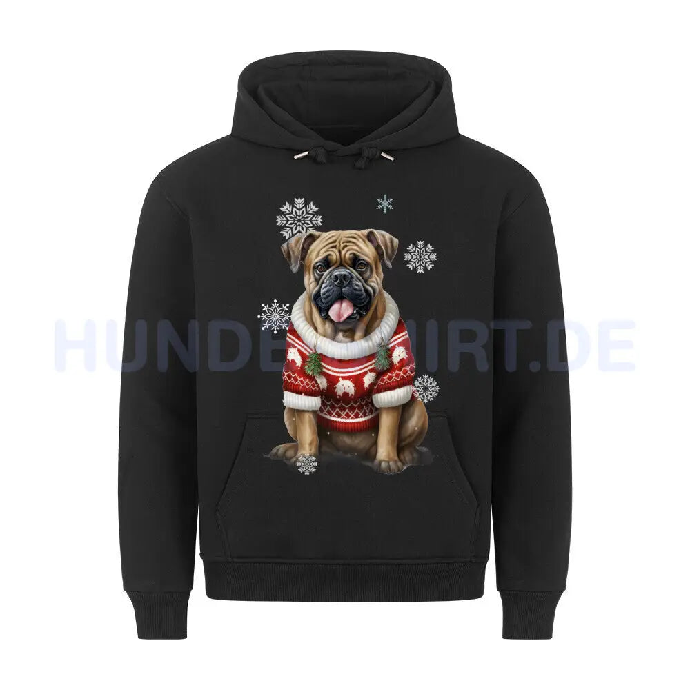 Premium Hoodie "OEB Winter" Schwarz – hunde-shirt.de