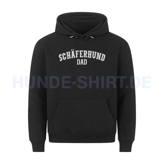 Premium Hoodie "Schäferhund - DAD" Schwarz – hunde-shirt.de