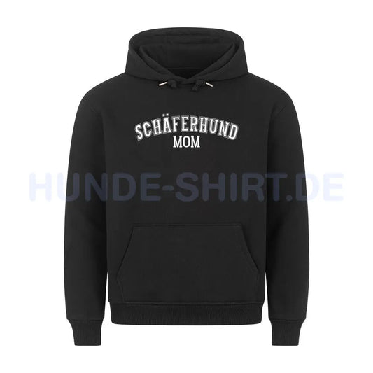 Premium Hoodie "Schäferhund - MOM" Schwarz – hunde-shirt.de