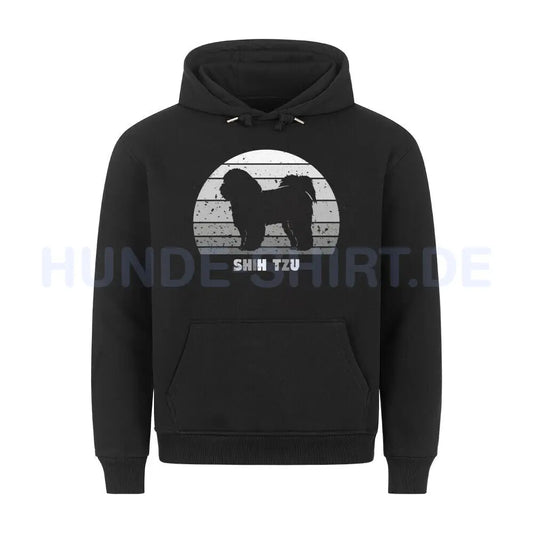 Premium Hoodie "Shih Tzu" Schwarz – hunde-shirt.de