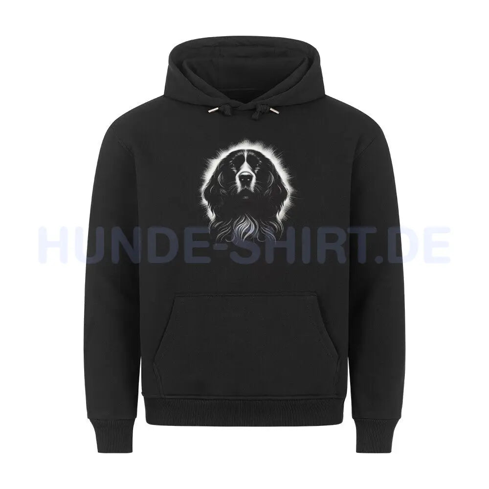 Premium Hoodie "Springer Spaniel Shine"" Schwarz – hunde-shirt.de