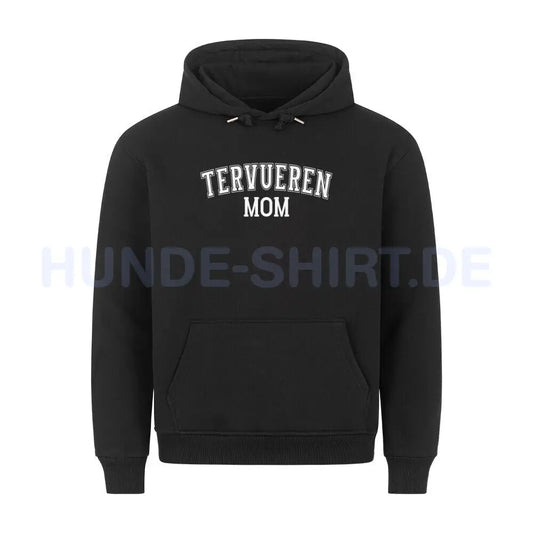 Premium Hoodie "Tervueren - MOM" Schwarz – hunde-shirt.de