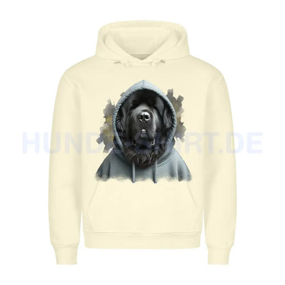 Premium Hoodie "Tibetmastiff schwarz Hooded" Beige – hunde-shirt.de