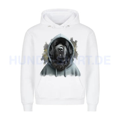 Premium Hoodie "Tibetmastiff schwarz Hooded" Weiß – hunde-shirt.de