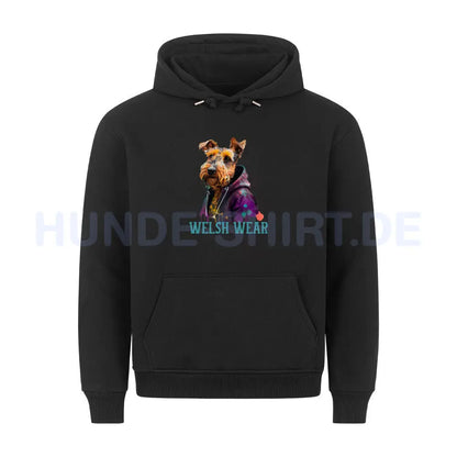 Premium Hoodie "Welsh Wear" Schwarz – hunde-shirt.de