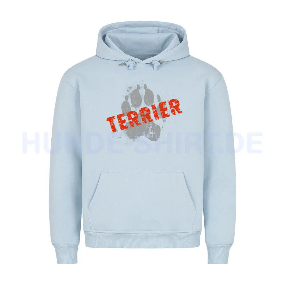 Premium Hoodie "Westie - PAW" Babyblau – hunde-shirt.de