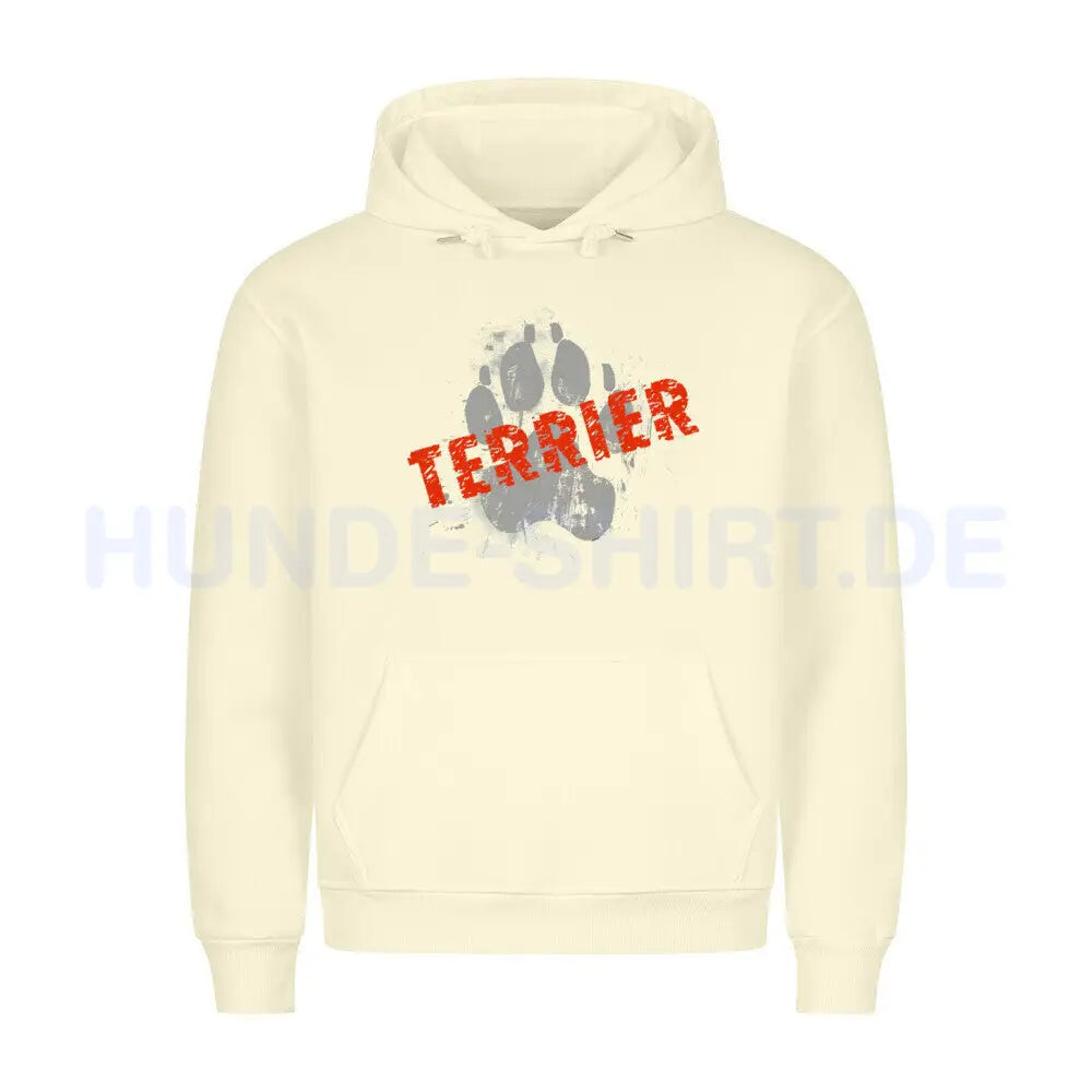 Premium Hoodie "Westie - PAW" Beige – hunde-shirt.de