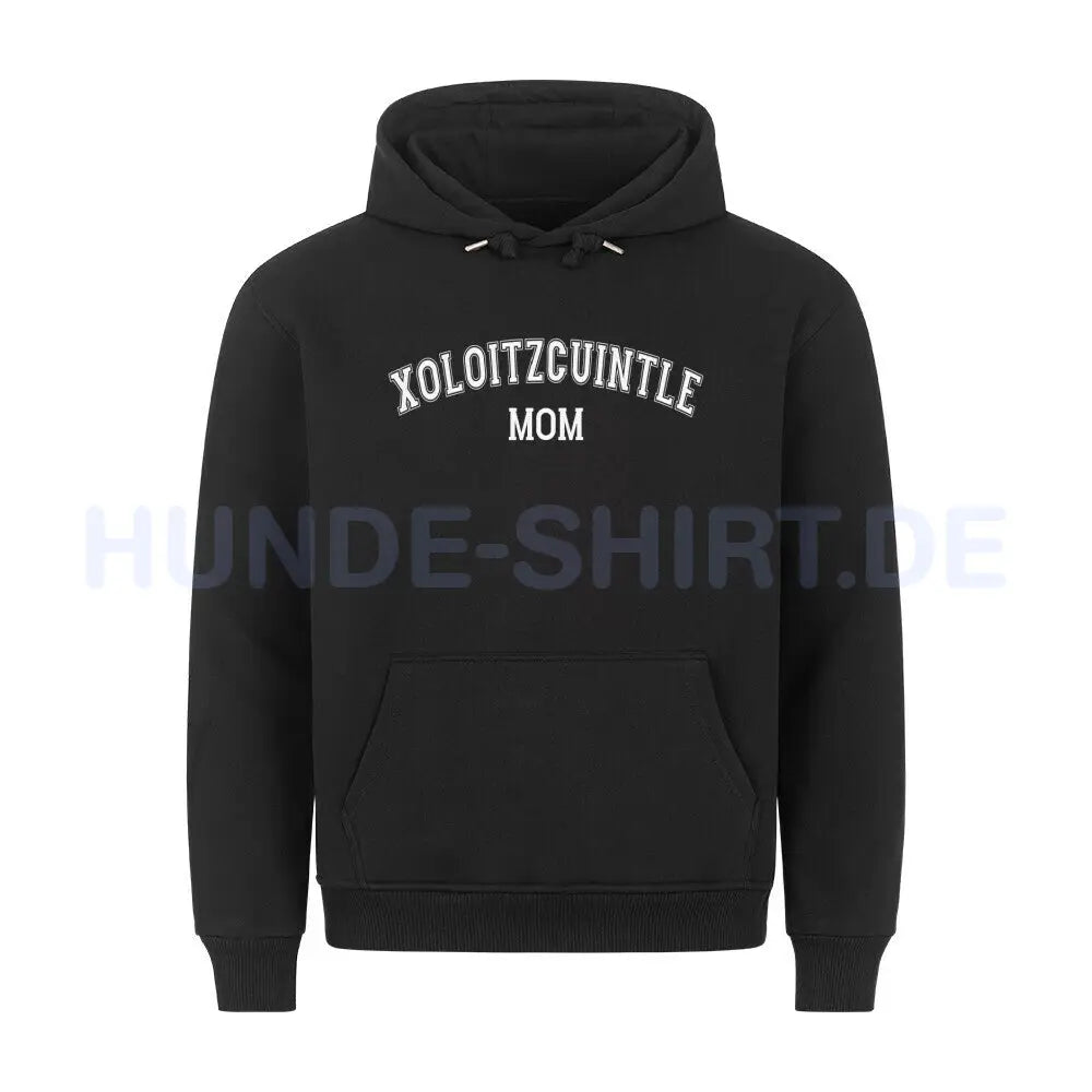 Premium Hoodie "Xolo MOM" Schwarz – hunde-shirt.de