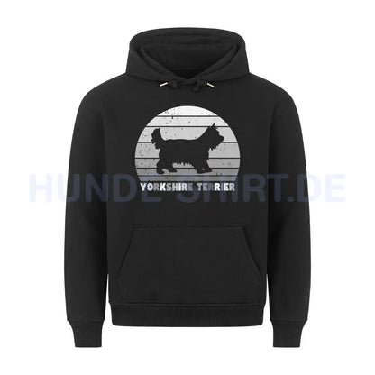 Premium Hoodie "Yorkshire Terrier" Schwarz – hunde-shirt.de