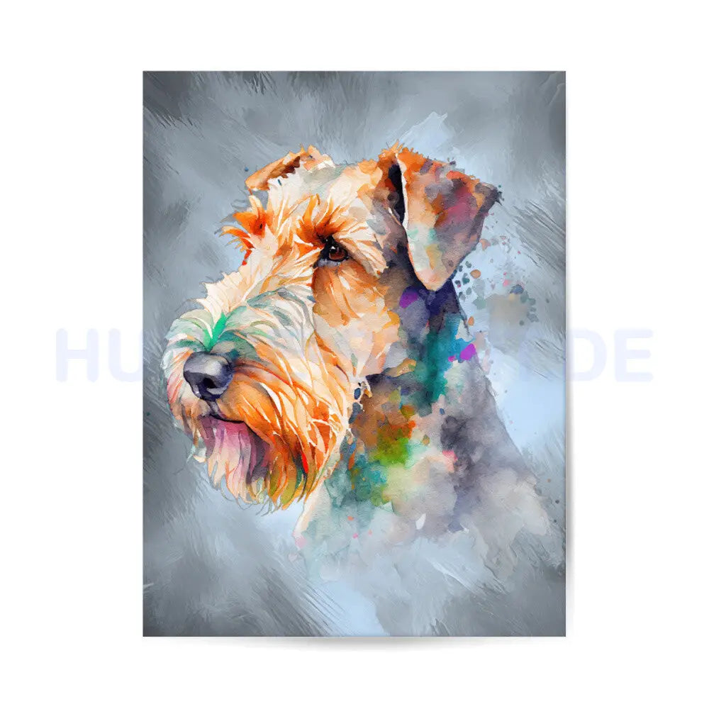 Premium Poster "Airedale Terrier ART" – hunde-shirt.de