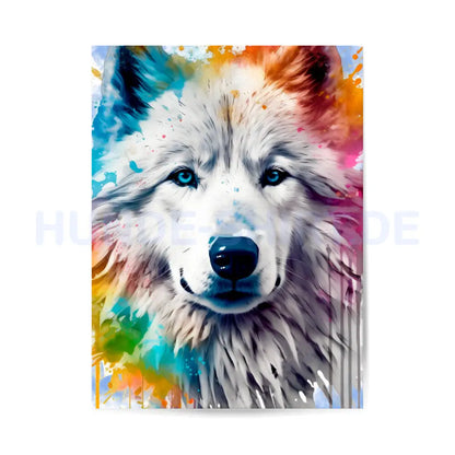 Premium Poster "Alaskan Malamute ART" – hunde-shirt.de