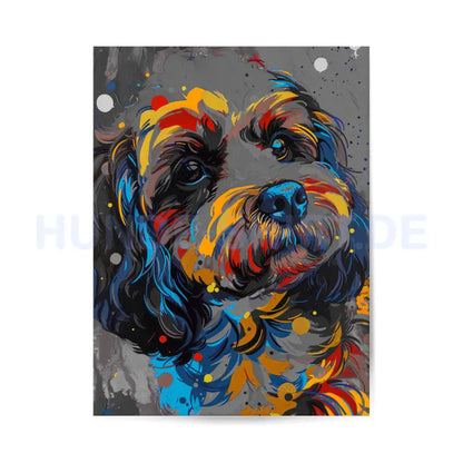 Premium Poster "Cavapoo ART" – hunde-shirt.de