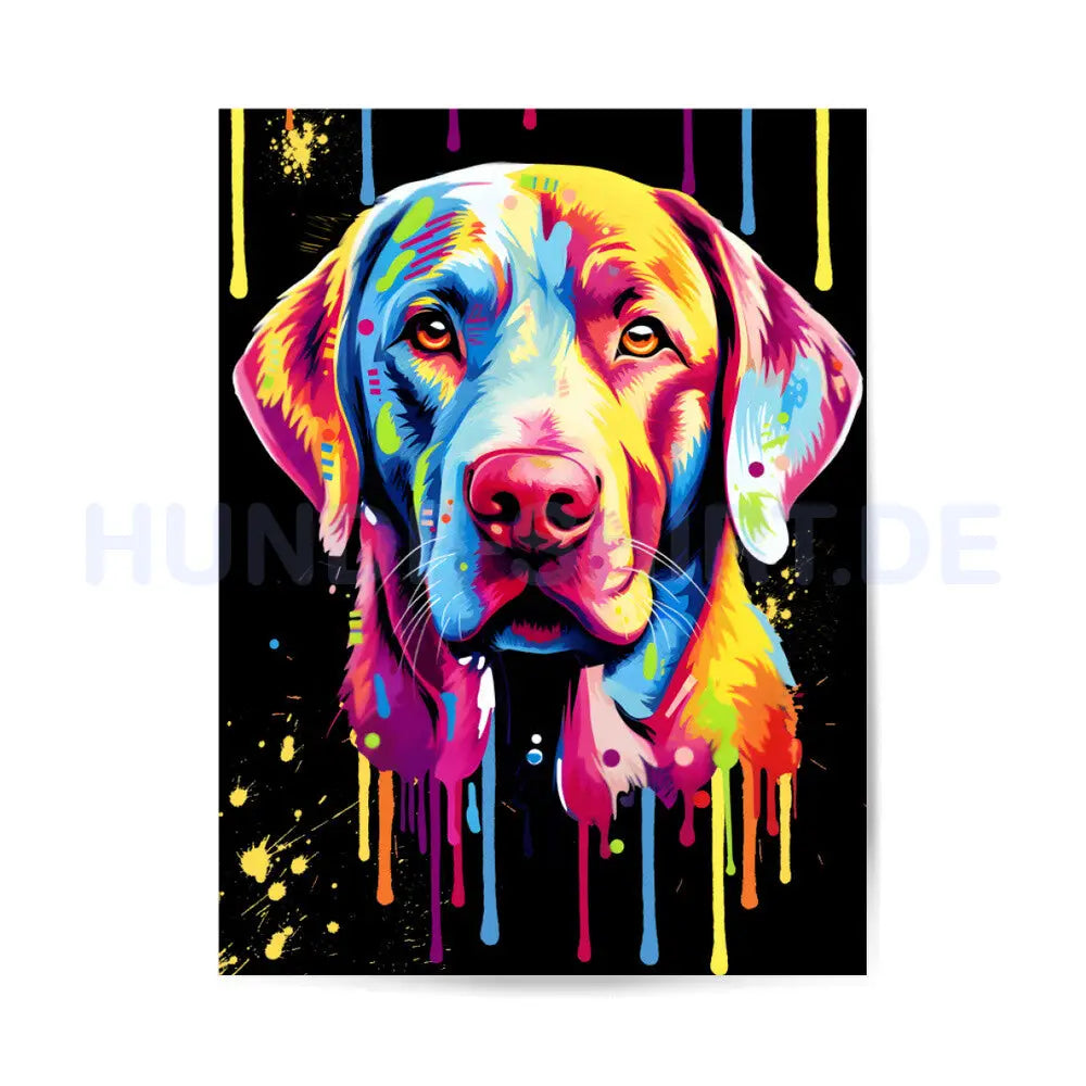 Premium Poster "Labrador Retriever ART" – hunde-shirt.de