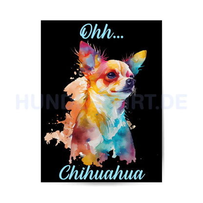 Premium Poster "Ohh...Chihuahua!" – hunde-shirt.de