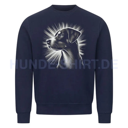 Premium Sweatshirt "Appenzeller - Shine" Navy Blue – hunde-shirt.de