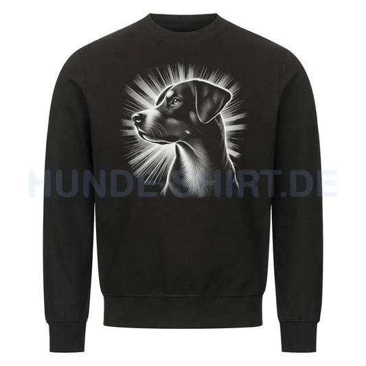 Premium Sweatshirt "Appenzeller - Shine" Schwarz – hunde-shirt.de