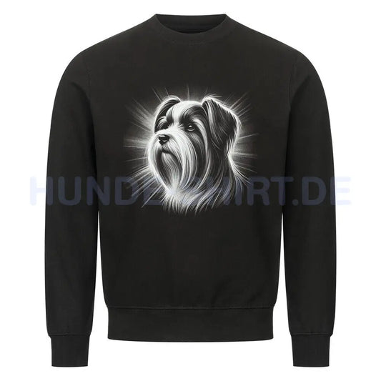 Premium Sweatshirt "Biewer Terrier - Shine" Schwarz – hunde-shirt.de