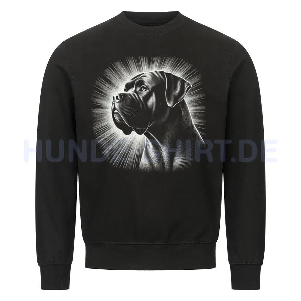 Premium Sweatshirt "Boerboel - Shine" Schwarz – hunde-shirt.de