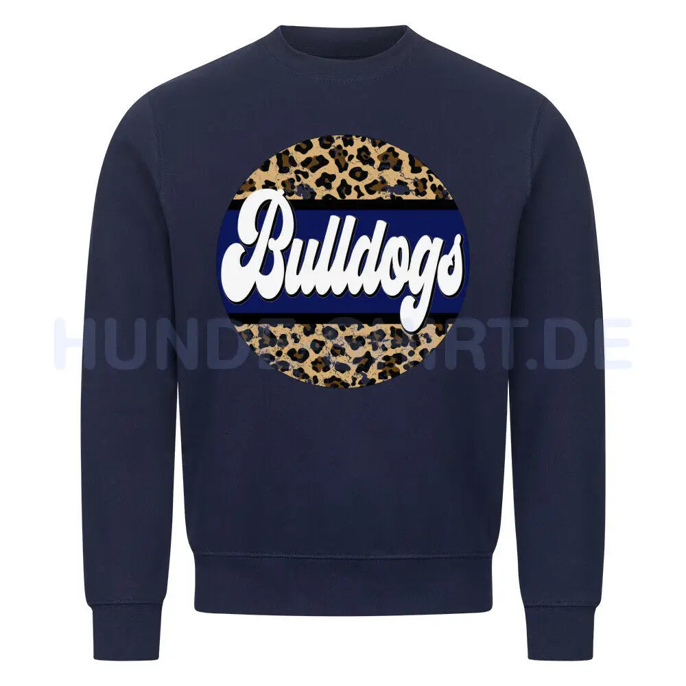 Premium Sweatshirt "Bulldogs" Navy Blue – hunde-shirt.de