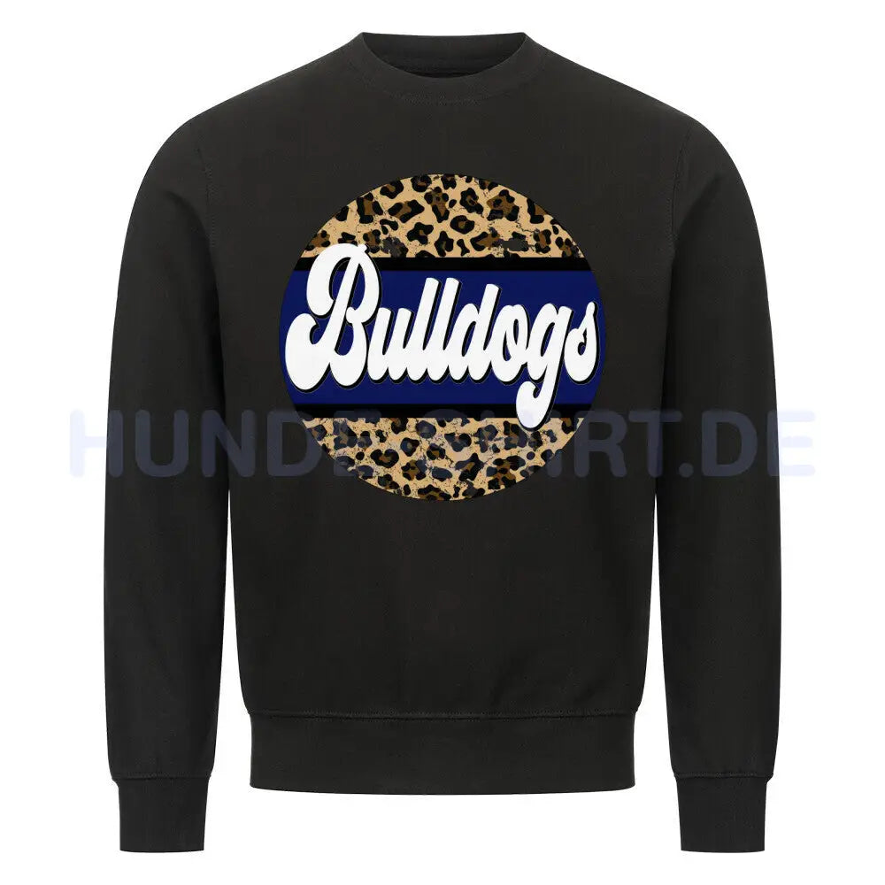 Premium Sweatshirt "Bulldogs" Schwarz – hunde-shirt.de