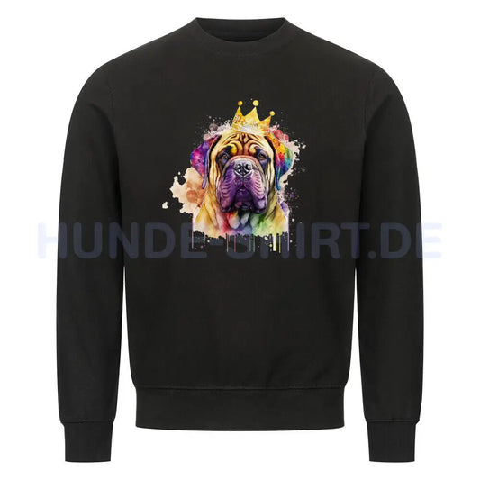 Premium Sweatshirt "Bullmastiff - King" Schwarz – hunde-shirt.de