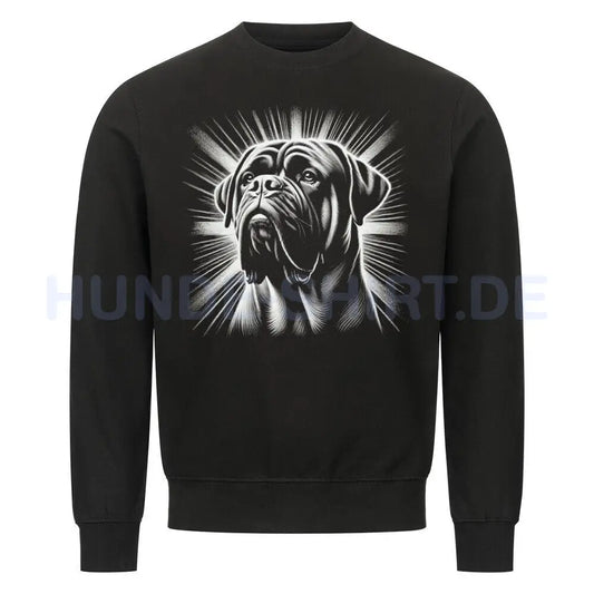 Premium Sweatshirt "Bullmastiff - Shine" Schwarz – hunde-shirt.de