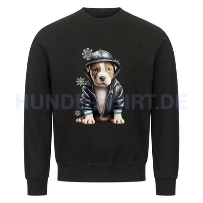 Premium Sweatshirt "Bully XL / XXL - Frost" Schwarz – hunde-shirt.de