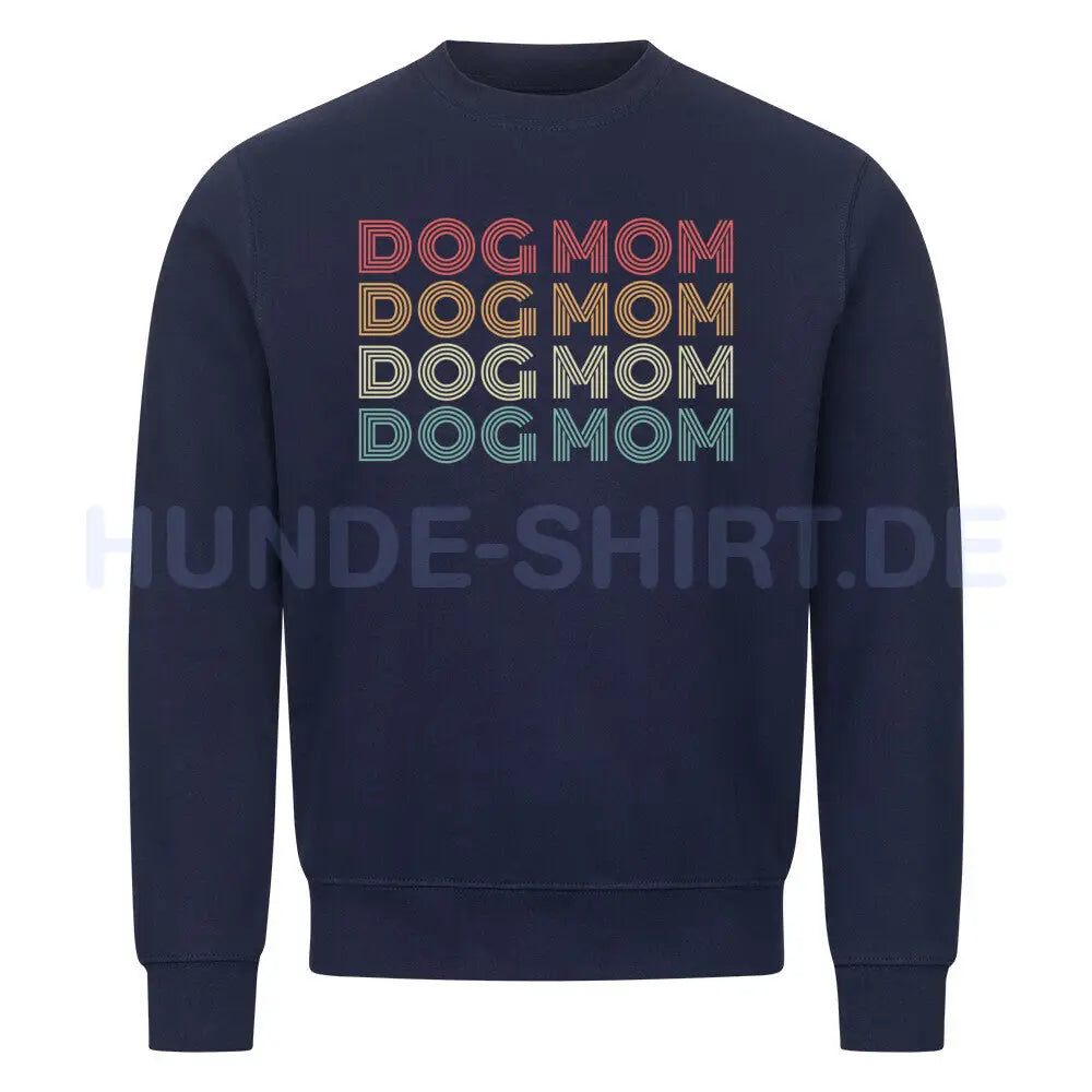 Premium Sweatshirt "DOG MOM" Navy Blue – hunde-shirt.de