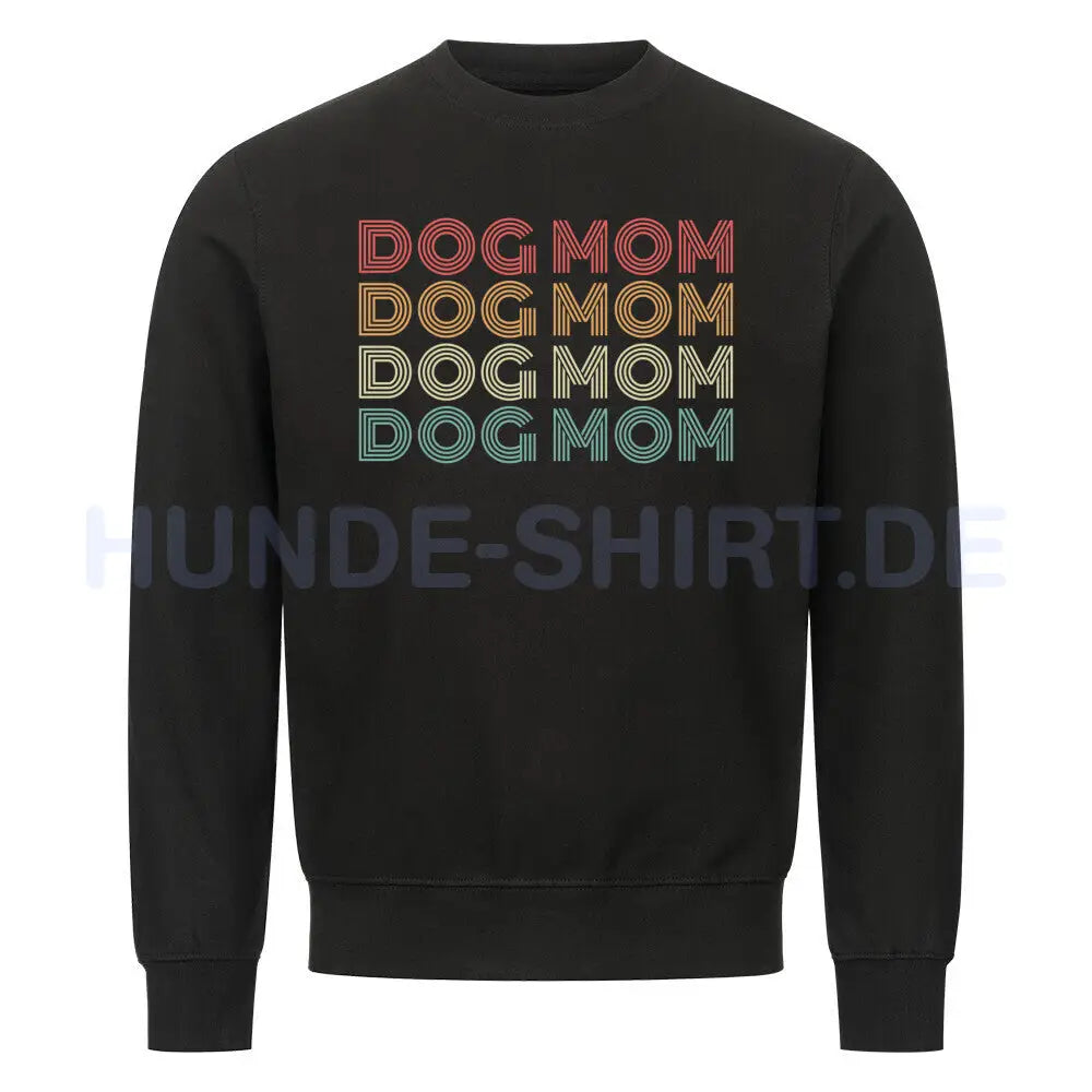 Premium Sweatshirt "DOG MOM" Schwarz – hunde-shirt.de