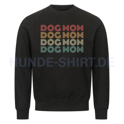 Premium Sweatshirt "DOG MOM" Schwarz – hunde-shirt.de