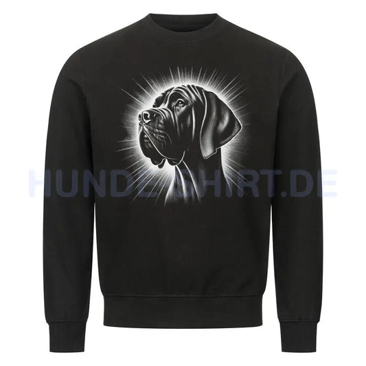 Premium Sweatshirt "Fila Brasileiro - Shine" Schwarz – hunde-shirt.de