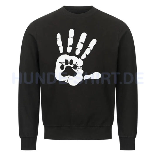 Premium Sweatshirt "FIVE..." Schwarz – hunde-shirt.de