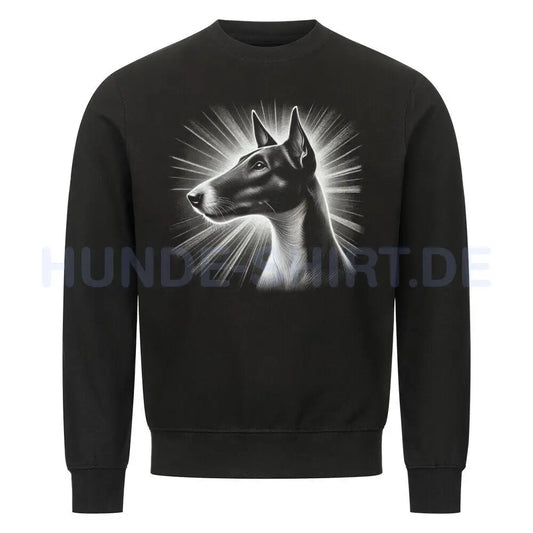 Premium Sweatshirt "Foxterrier ( Glatthaar ) - Shine" Schwarz – hunde-shirt.de