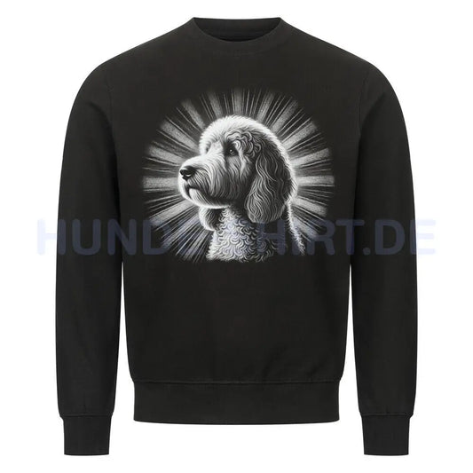 Premium Sweatshirt "Golden Doodle - Shine" Schwarz – hunde-shirt.de