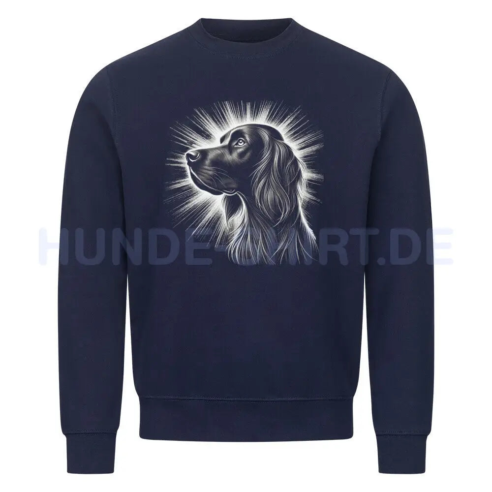 Premium Sweatshirt "Gordon Setter - Shine" Navy Blue – hunde-shirt.de