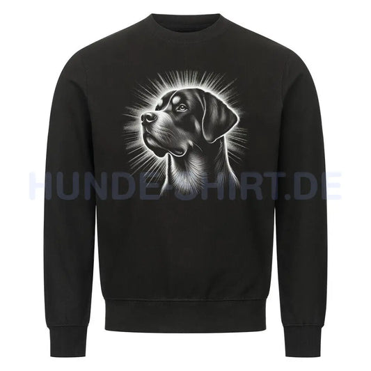 Premium Sweatshirt "Großer Schweizer Sennenhund - Shine" Schwarz – hunde-shirt.de