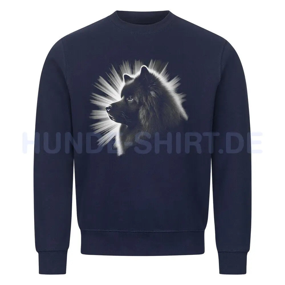 Premium Sweatshirt "Großspitz - Shine" Navy Blue – hunde-shirt.de