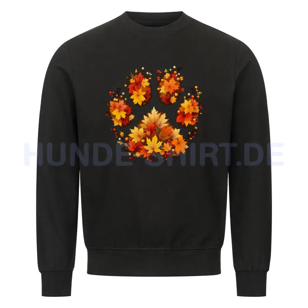 Premium Sweatshirt "HERBST" Schwarz – hunde-shirt.de