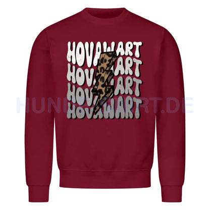 Premium Sweatshirt "Hovawart - Blitz" Burgunder – hunde-shirt.de