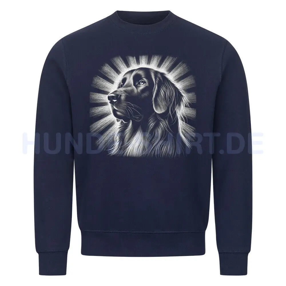 Premium Sweatshirt "Hovawart - Bright" Navy Blue – hunde-shirt.de