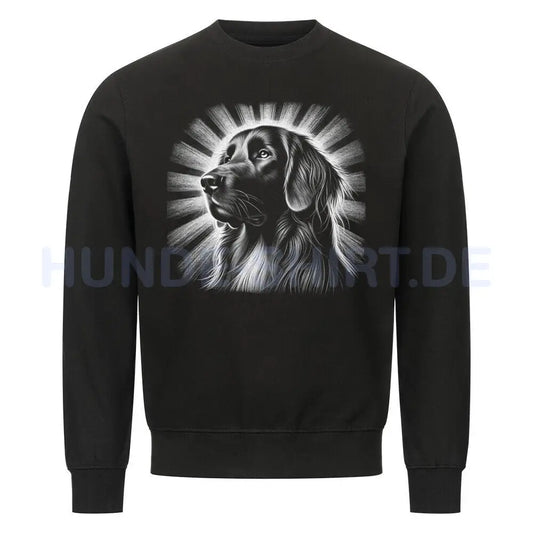 Premium Sweatshirt "Hovawart - Bright" Schwarz – hunde-shirt.de