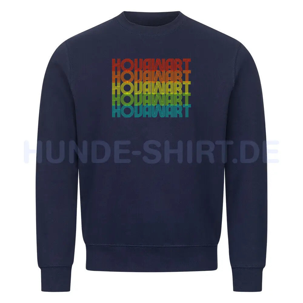 Premium Sweatshirt "Hovawart - RETRO" Navy Blue – hunde-shirt.de