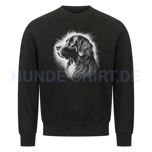 Premium Sweatshirt "Hovawart - Shine" Schwarz – hunde-shirt.de