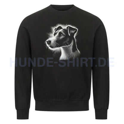 Premium Sweatshirt "Jack Russell Terrier - Shine" Schwarz – hunde-shirt.de