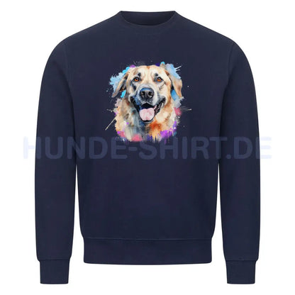 Premium Sweatshirt "Kangal - Paint" Navy Blue – hunde-shirt.de