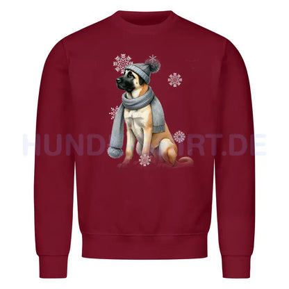 Premium Sweatshirt "Kangal Winter" Burgunder – hunde-shirt.de